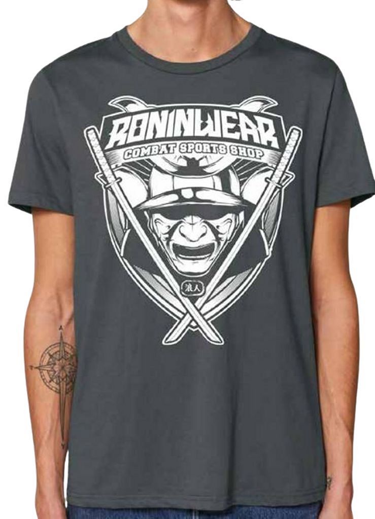 RoninWear Samurai Shield T-shirt Black-Red