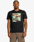 RVCA Balance Fill T-shirt Black-Multicolored