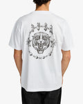 RVCA Double Trouble T-shirt White-Black