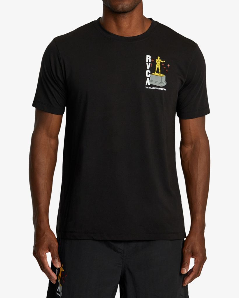RVCA Luke P Boxing Trophy T-shirt Black