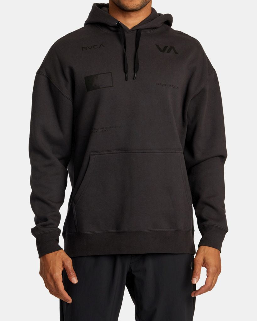 RVCA Radiate Hoodie Black-Black
