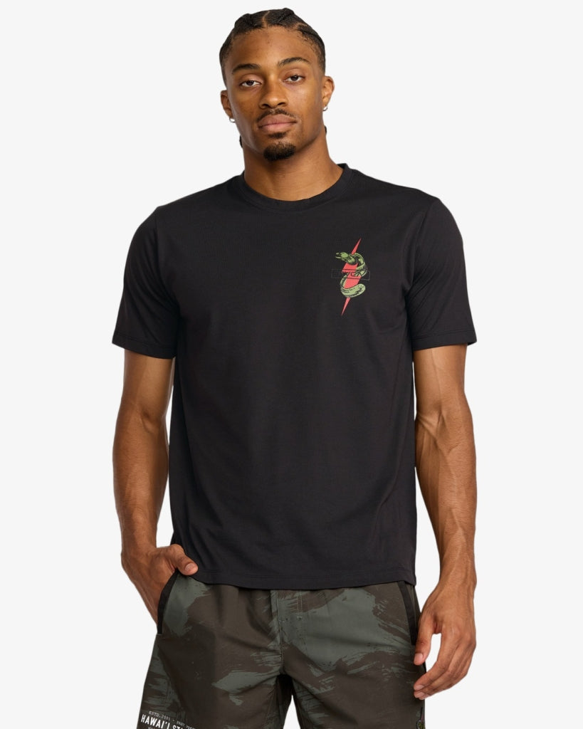 RVCA Shock Squad T-shirt Black