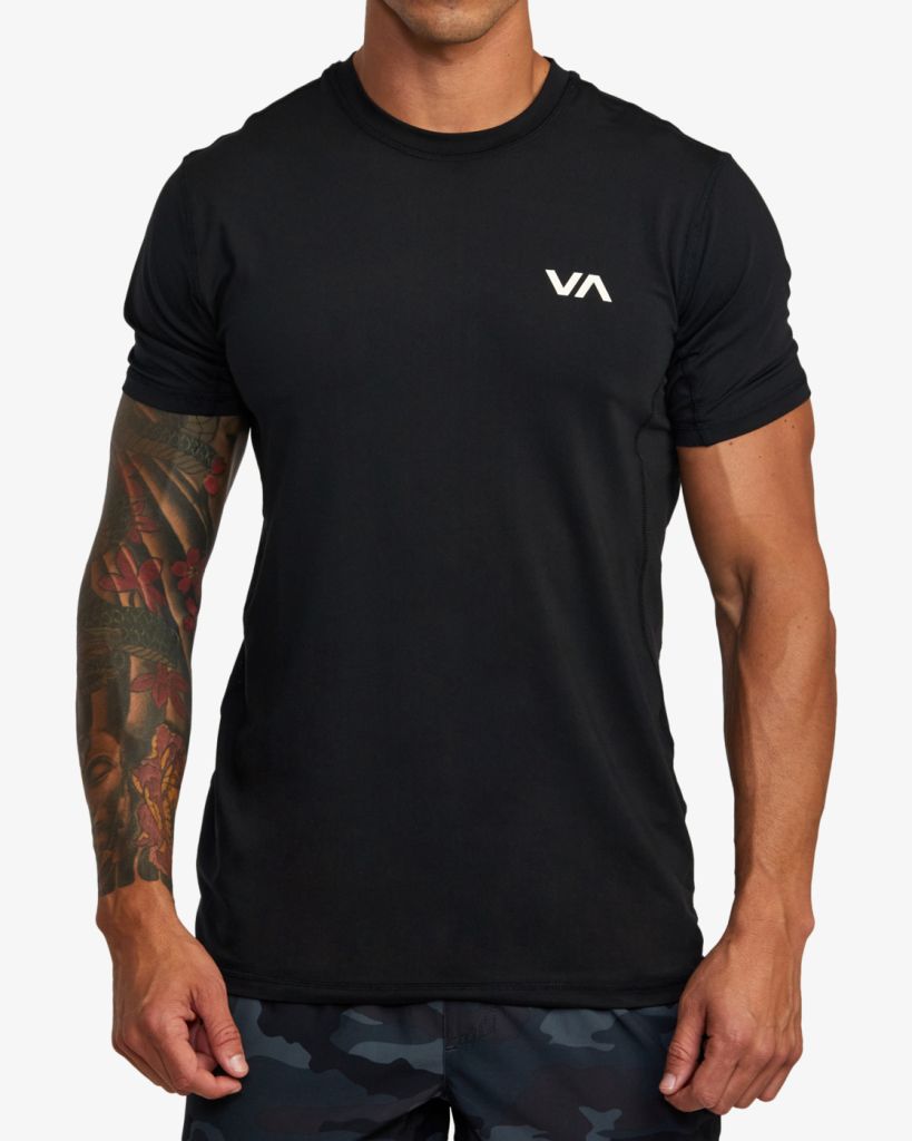 RVCA Sport Vent Dry Tech SS Black