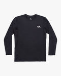 RVCA Sport Vent LS Black-White