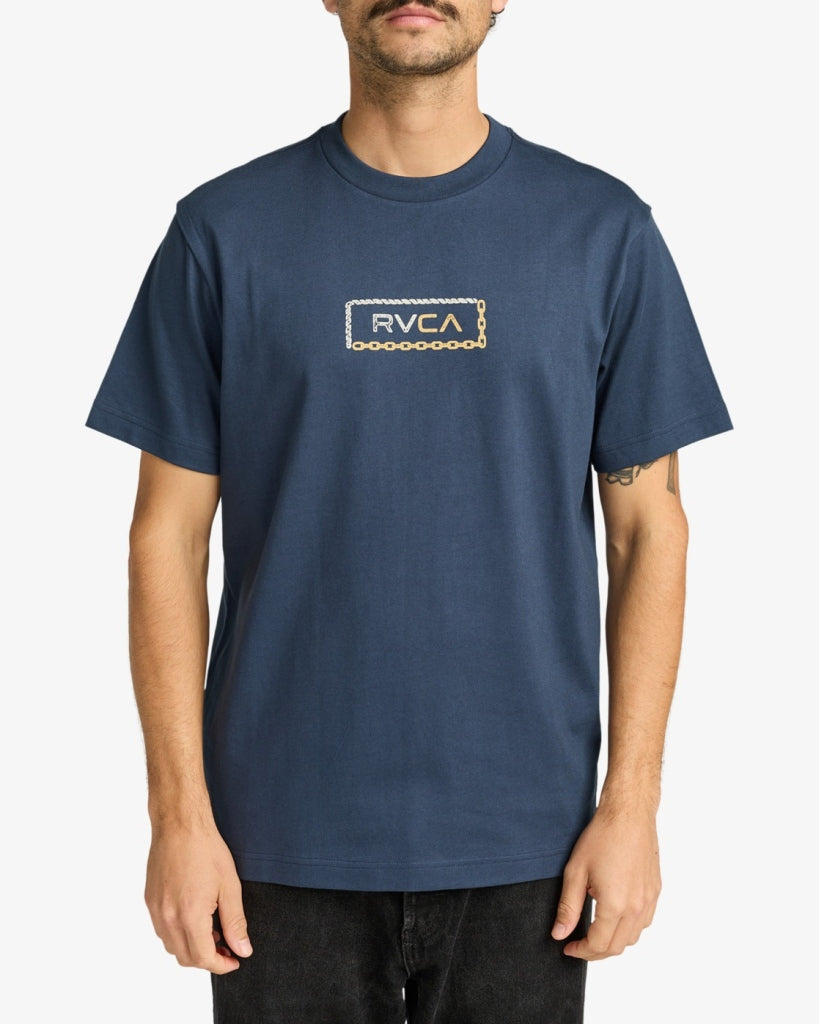 RVCA Va All The Way Variant Navy Blue-Yellow