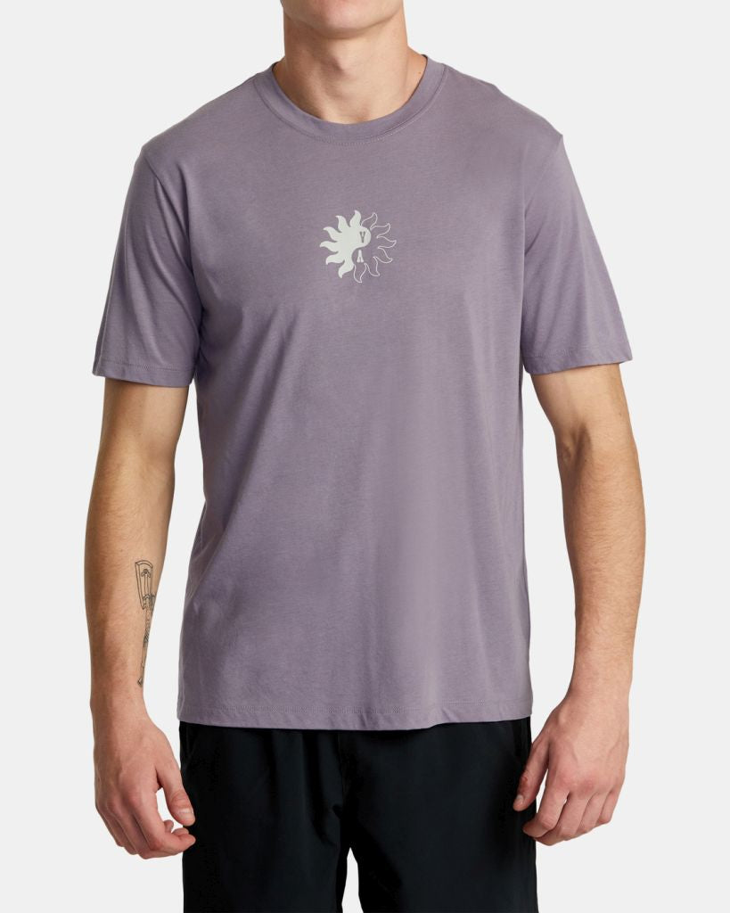 RVCA VA Bloomin T-shirt Purple