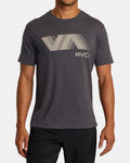 RVCA VA Sport Blur T-shirt Grey