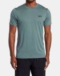 RVCA VA Sport Vent Top T-Shirt Green