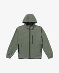 RVCA VA Sport Yogger Mens Windbreaker Jacket Green