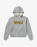 RVCA X Ali Hoodie Grey-Yellow