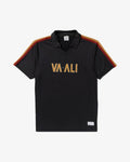 RVCA X Ali Rumble Polo Black-Yellow