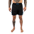 Scramble 1998 Ice MMA Fight Shorts Black-Blue
