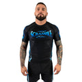 Scramble 1998 Ice SS Rashguard Black-Blue
