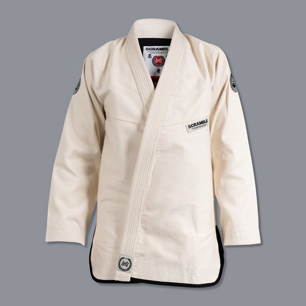 Scramble Athlete Ecru BJJ Gi White