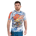Scramble Kaminari SS Rashguard Blue