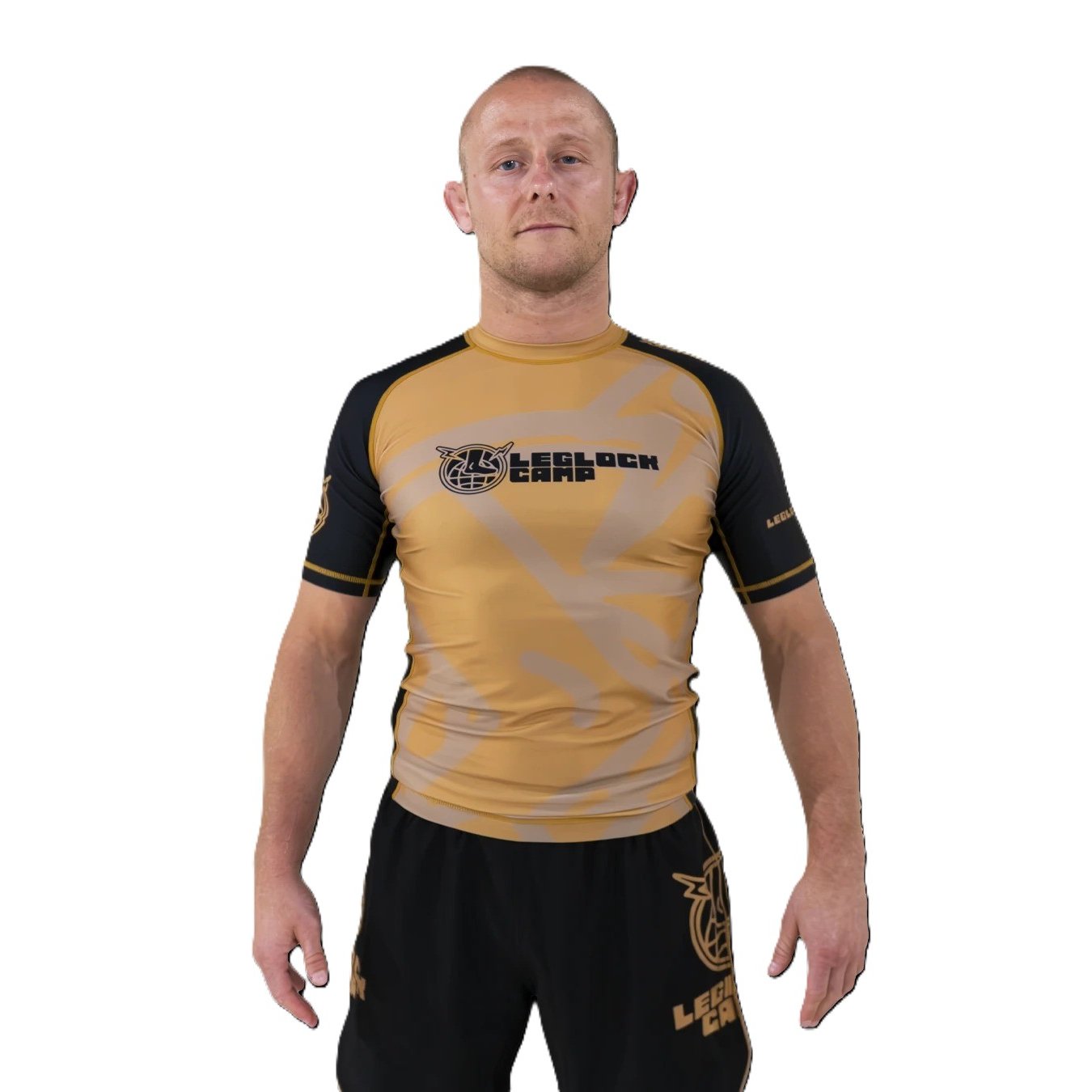 Scramble Leglock Camp Rashguard Black-Gold