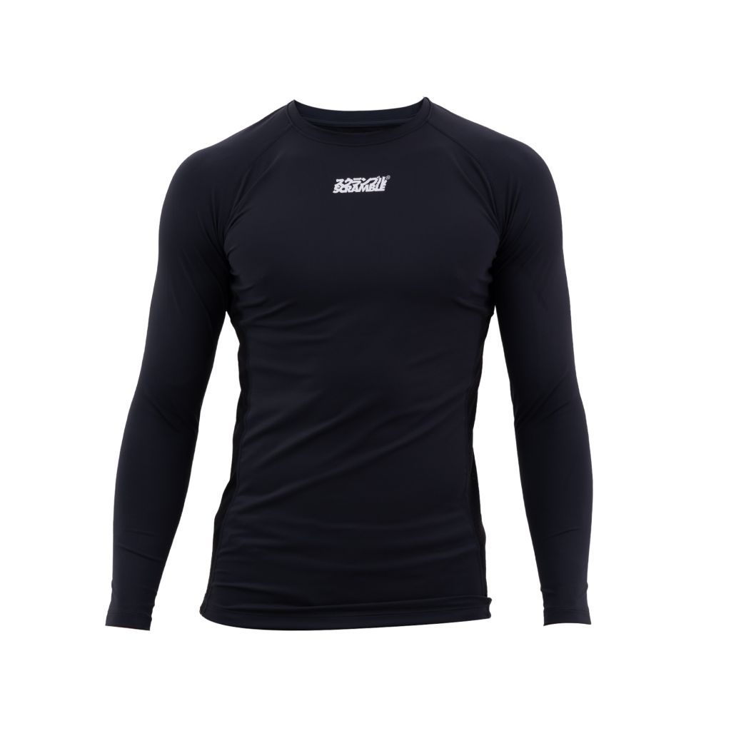 Scramble Shinobi LS Rashguard Black