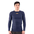 Scramble Shinobi LS Rashguard Navy Blue