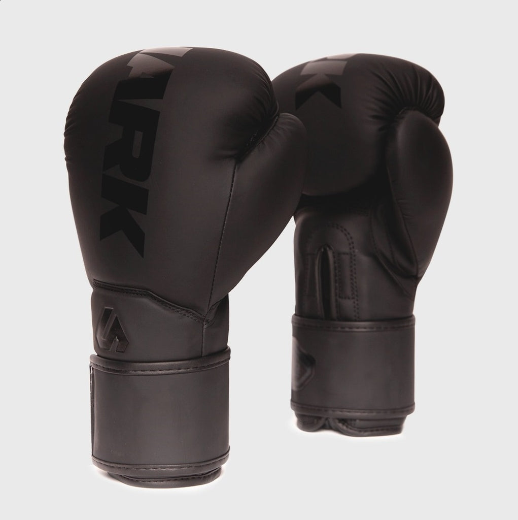 Shark Boxing Power 24 Boxing Gloves Black-Black