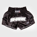 Shark Boxing Rainbow Muay Thai Shorts Black