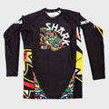 Shark Boxing Tokio LS Rashguard Black-Multicolored