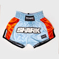 Shark Boxing Mc Laren Muay Thai Shorts Blue-Orange