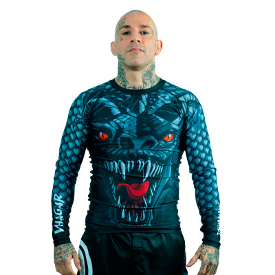 Soiltechnique Dracarys Series LS Rashguard Grey-Red