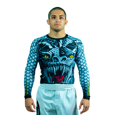 Soiltechnique Dracarys Series LS Rashguard Grey-Yellow