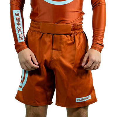 Soiltechnique Ranked MMA Fight Shorts Brown
