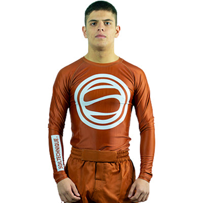 Soiltechnique Ranked LS Rashguard Brown