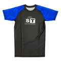 Soiltechnique Athlete No-Gi Ranked SS Rashguard Black-Blue