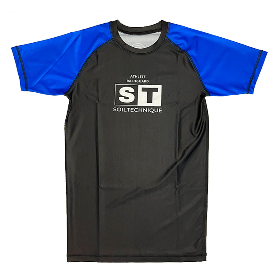 Soiltechnique Athlete No-Gi Ranked SS Rashguard Black-Blue