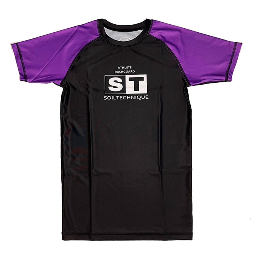 Soiltechnique Athlete No-Gi Ranked SS Rashguard Black-Purple