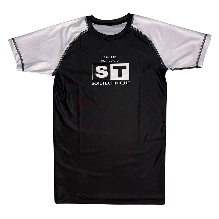 Soiltechnique Athlete No-Gi Ranked SS Rashguard Black-White