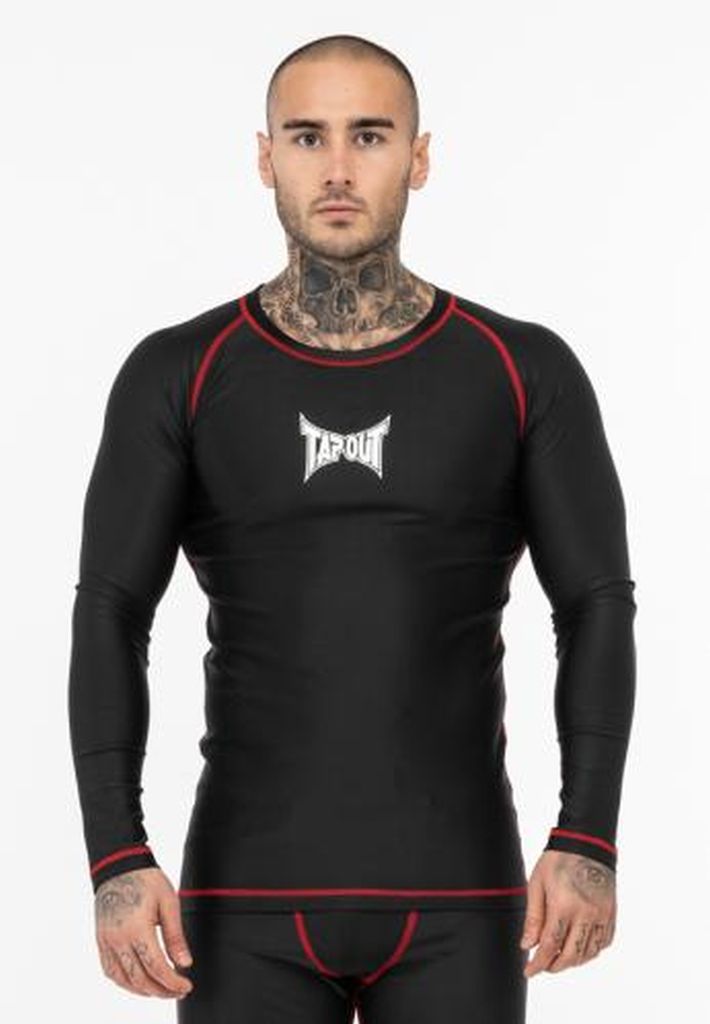 TapOut Bedrock LS Rashguard Black