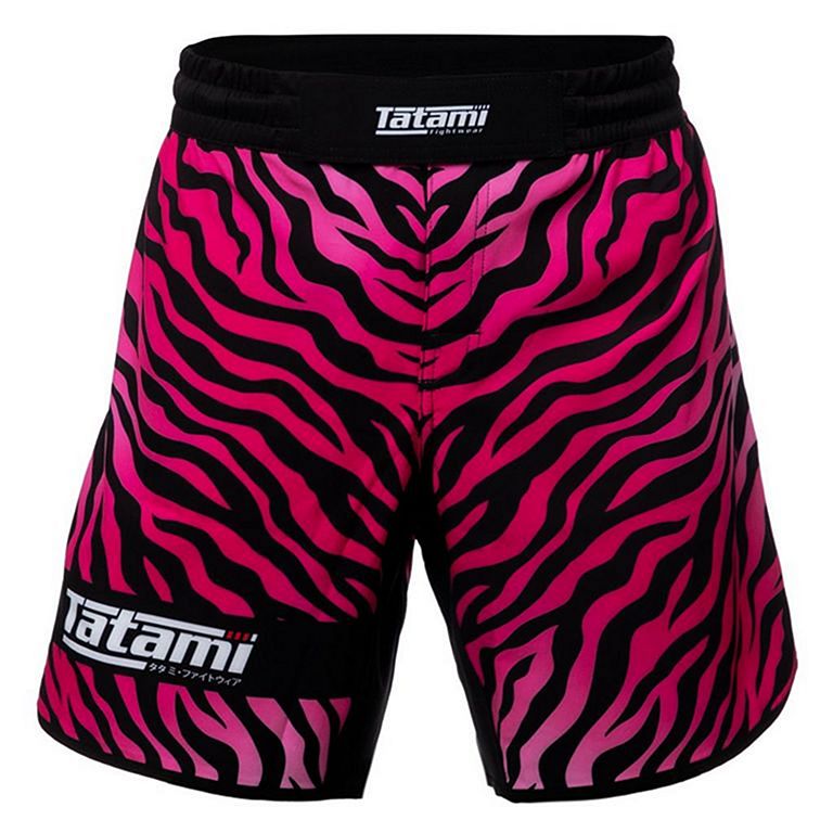 Tatami Recharge MMA Fight Shorts Black-Pink
