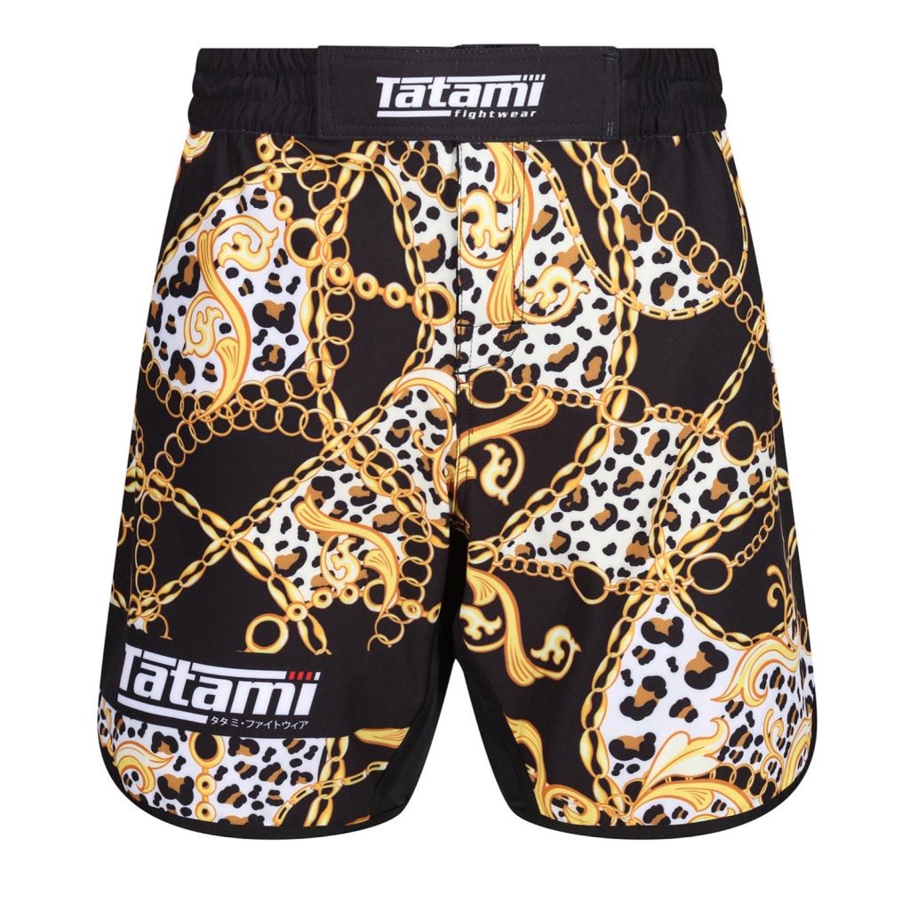 Tatami Recharge Grappling Baroque MMA Fight Shorts Black