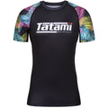 Tatami Recharge Tropicana SS Rashguard Black