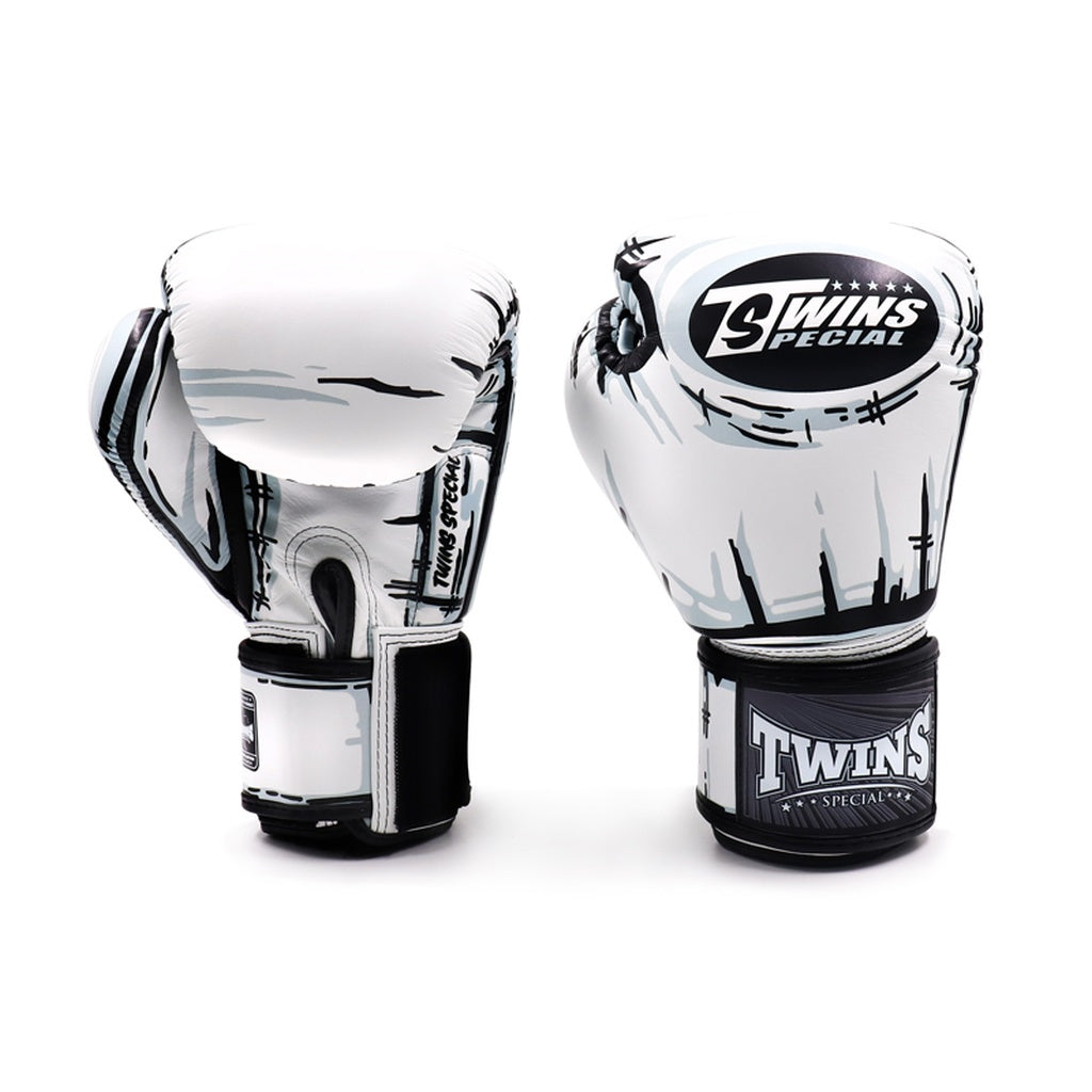 Twins Special FBGVL 3 Candy Boxing Gloves Green-Yellow