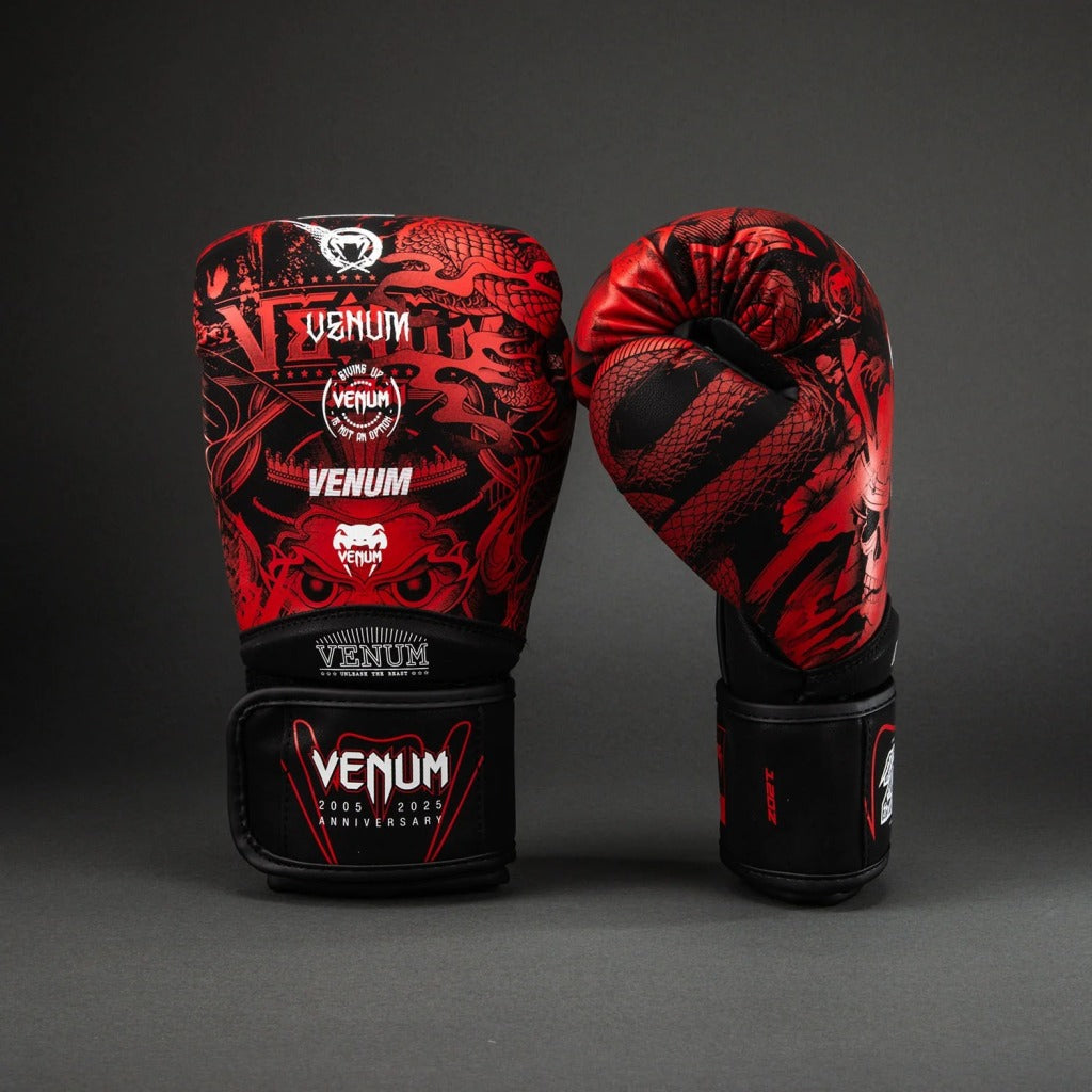 Venum 20th Anniversary Boxing Gloves Black-Red