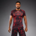 Venum 20th Anniversary SS Rashguard Black-Red