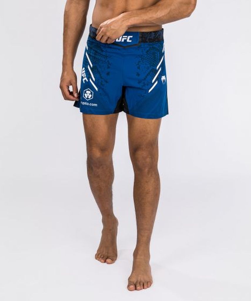 Venum Adrenaline Authentic Fight Night MMA Fight Shorts Blue