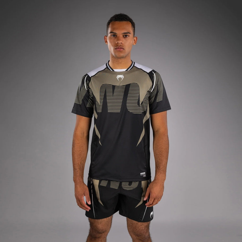 Venum Adrenaline Dry Tech T-Shirt Black-Brown