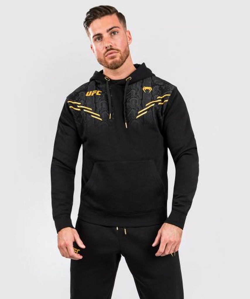 Venum Adrenaline Replica Men Pullover Hoodie Black-Gold