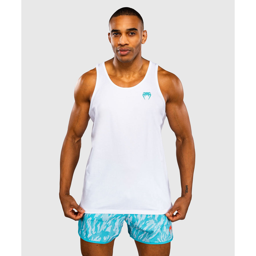 Venum Aqua Tank Top White-Navy Blue