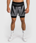 Venum Attack MMA Fight Shorts Black-Grey