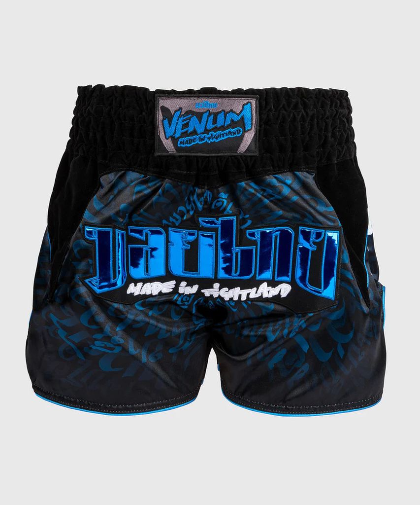 Venum Attack Muay Thai Shorts Black-Blue