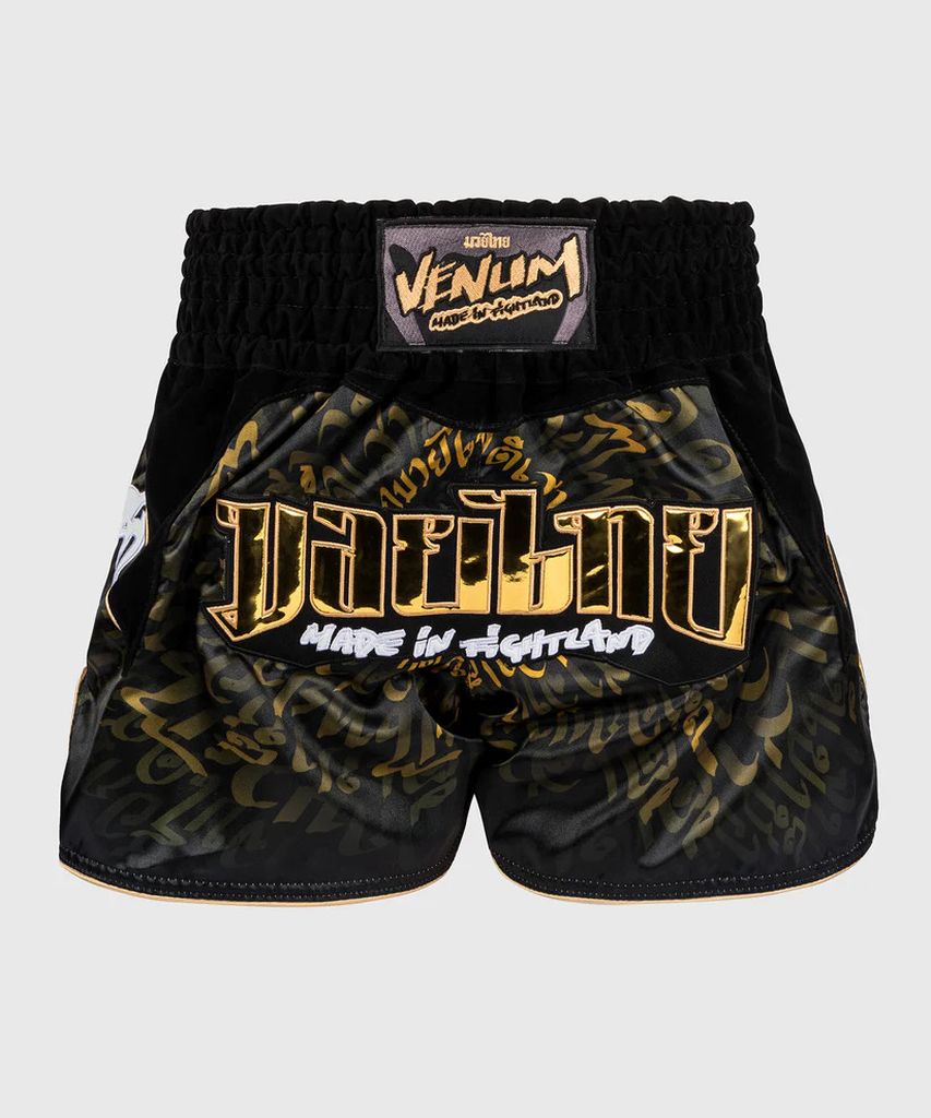 Venum Attack Muay Thai Shorts Black-Gold