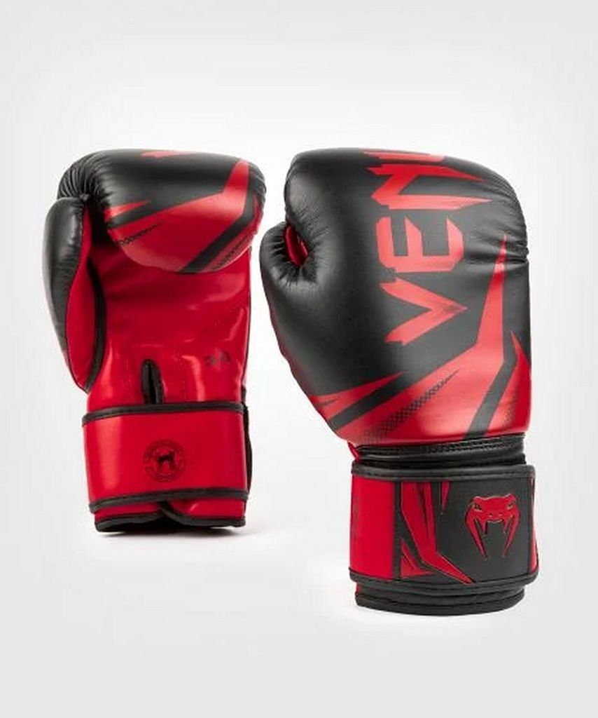 Venum Challenger Super Saver Boxing Gloves Black-Red