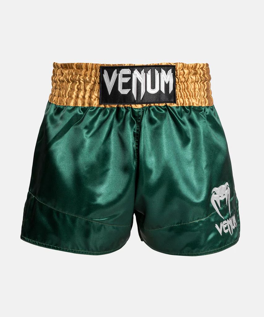 Venum Classic Muay Thai Shorts Gold-Green